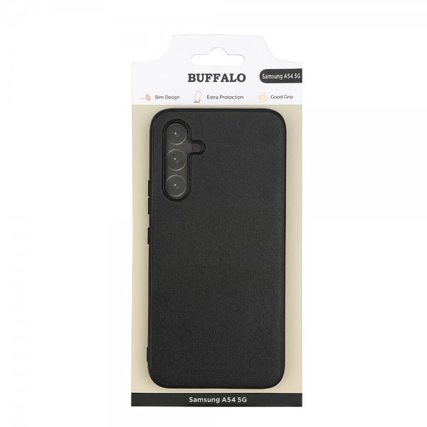 Buffalo Samsung Galaxy A54 5G Cover Kunstlæder Sort