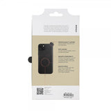 Buffalo iPhone 15 Plus Cover Ægte læder MagSeries Sort