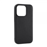 Buffalo iPhone 15 Pro Cover Ægte læder MagSeries Sort