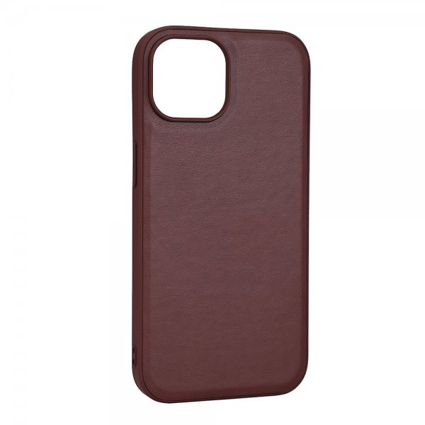Buffalo iPhone 15 Cover PU MagSeries Brun