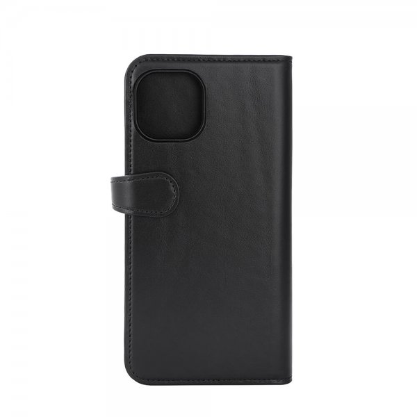 Buffalo iPhone 15 Plus Etui 3 Kortlommer Aftagelig Skal MagSeries Sort