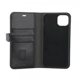 Buffalo iPhone 15 Plus Etui 3 Kortlommer Aftagelig Skal MagSeries Sort