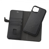 Buffalo iPhone 15 Plus Etui 3 Kortlommer Aftagelig Skal MagSeries Sort