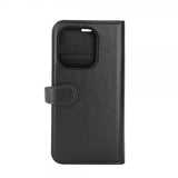 Buffalo iPhone 15 Pro Etui 3 Kortlommer Aftagelig Skal MagSeries Sort