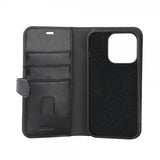 Buffalo iPhone 15 Pro Etui 3 Kortlommer Aftagelig Skal MagSeries Sort