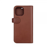 Buffalo iPhone 15 Etui 3 Kortlommer Aftageligt Cover MagSeries Brun