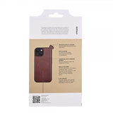 Buffalo iPhone 15 Etui 3 Kortlommer Aftageligt Cover MagSeries Brun