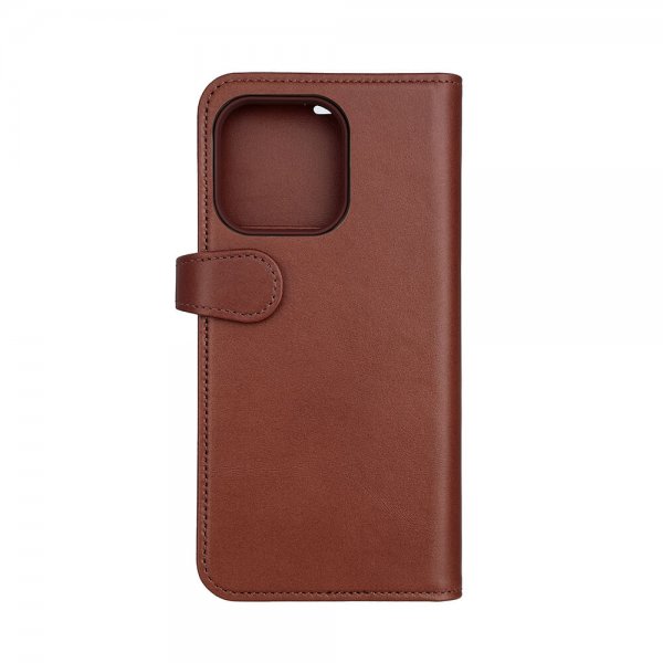 Buffalo iPhone 15 Pro Max Etui 3 Kortlommer Aftageligt Cover MagSeries Brun