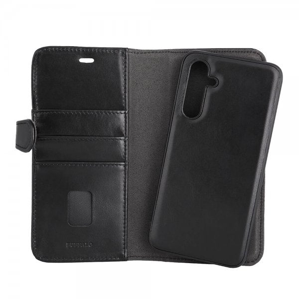 Buffalo Samsung Galaxy A55 Etui 2-i-1 Aftagelig Pung Sort