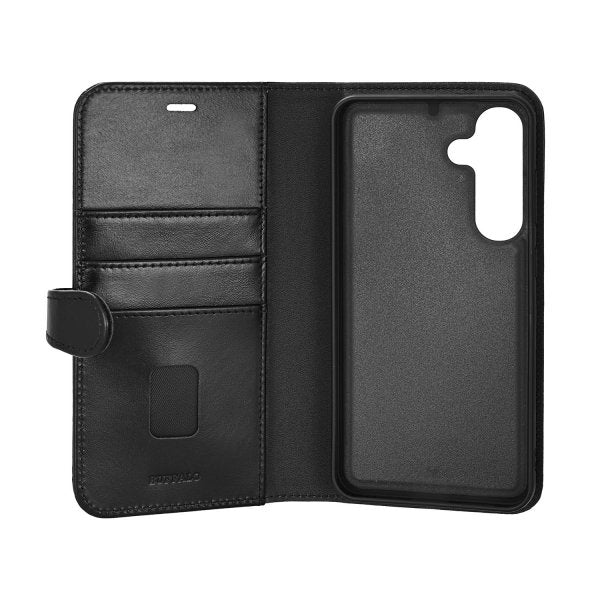Buffalo Samsung Galaxy S25 Plus Etui 2-i-1 Aftagelig Pung Sort