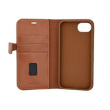 Buffalo iPhone 16/17 Etui 2-i-1 3 Kortlommer MagSeries Brun