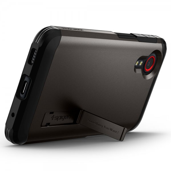 Spigen Samsung Galaxy XCover 5 Cover Tough Armor Gunmetal