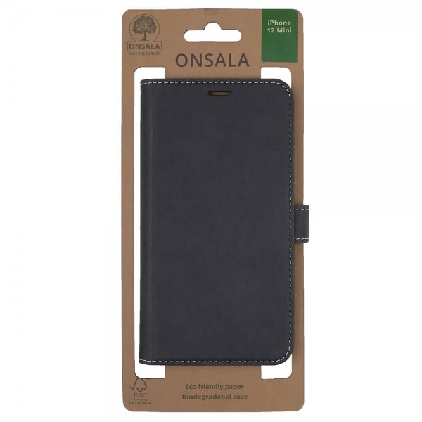 Onsala iPhone 12 Mini Cover ECO Sort