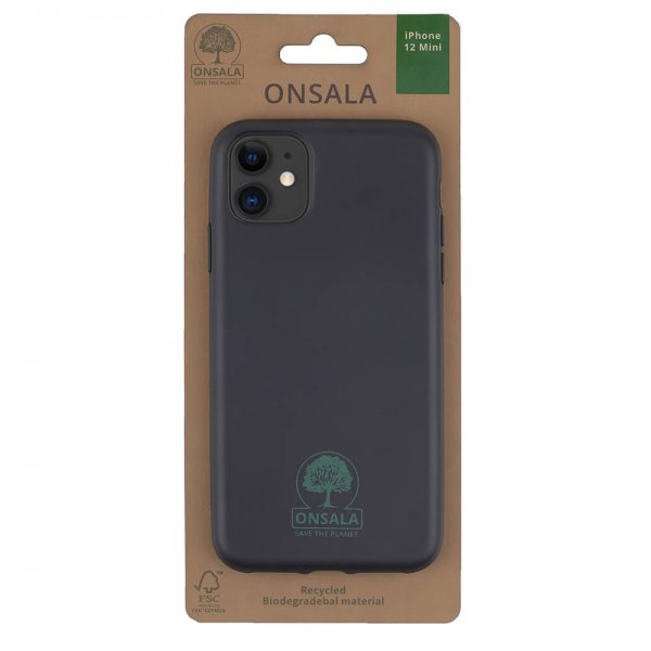Onsala iPhone 12 Mini Cover ECO Sort