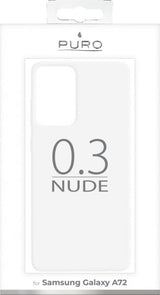Puro Samsung Galaxy A72 Cover Nude Transparent