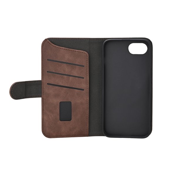 Gear iPhone 16/17 Etui 3 Kortlommer Brun