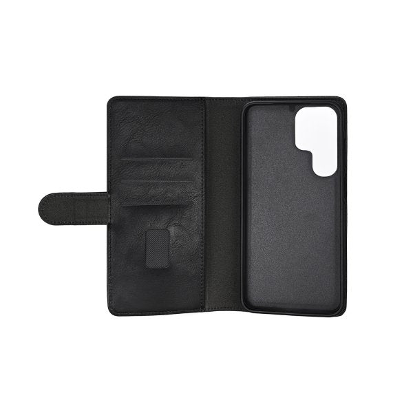 Gear Samsung Galaxy S25 Ultra Etui 3 Kortlommer Aftageligt Cover Sort