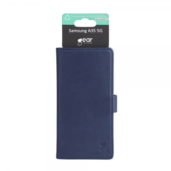 Gear Samsung Galaxy A35 Etui 3 Kortlommer Blå