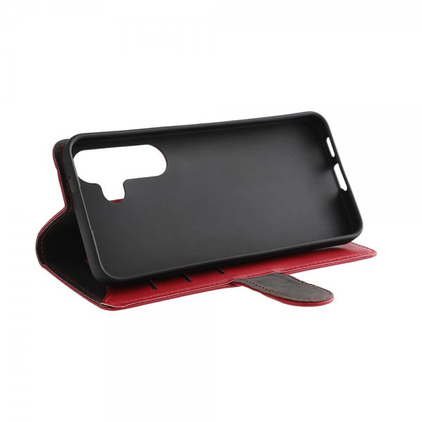 Gear Samsung Galaxy S24 Etui 3 Kortrum Rød