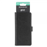 Gear Motorola Moto G04 Etui 3 Kortpladser Sort