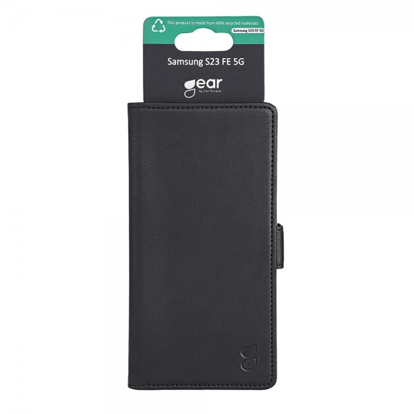 Gear Samsung Galaxy S23 FE Etui 3 Kortlommer Sort