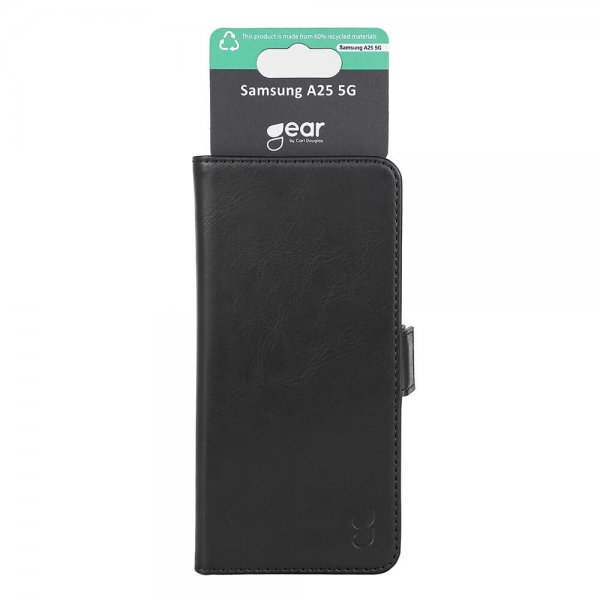 Gear Samsung Galaxy A25 Cover 3 Kortlommer Sort