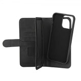Gear iPhone 15 Pro Max Etui 7 Kortpladser Aftageligt Cover MagSeries Sort