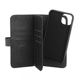 Gear iPhone 15 Plus Cover 7 Kortlommer Aftageligt Cover MagSeries Sort