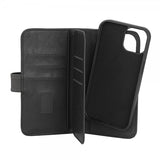 Gear iPhone 13/14/15 Etui 7 Kortlommer Aftageligt Cover MagSeries Sort