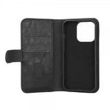 Gear iPhone 15 Pro Etui 3 Kortlommer Aftageligt Cover MagSeries Sort