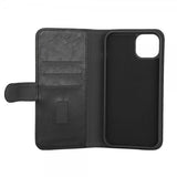 Gear iPhone 15 Plus Etui 3 Kortlommer Aftageligt Cover MagSeries Sort