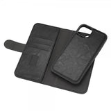 Gear iPhone 15 Plus Etui 3 Kortlommer Aftageligt Cover MagSeries Sort