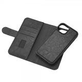 Gear iPhone 15 Etui 3 Kortlommer Aftageligt Cover MagSeries Sort