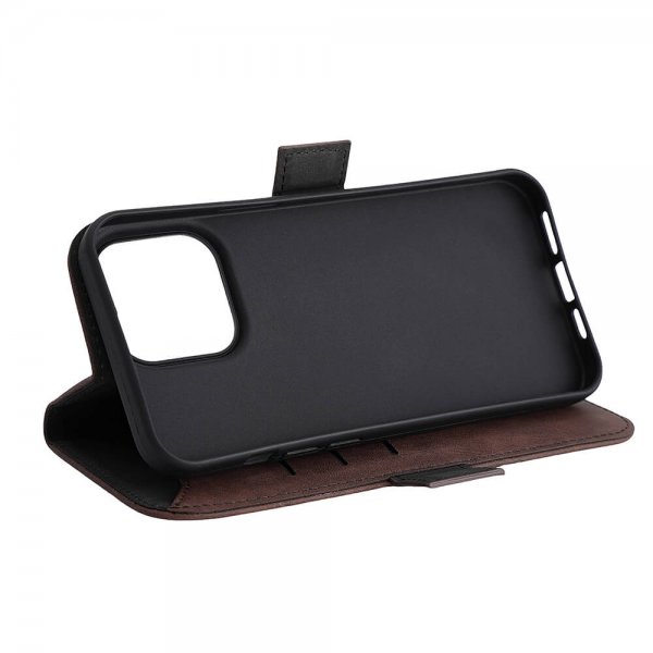 Gear iPhone 15 Pro Max Etui 3 Kortlommer MagSeries Brun