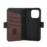 Gear iPhone 15 Pro Cover 3 Kortlommer MagSeries Brun