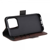 Gear iPhone 15 Pro Cover 3 Kortlommer MagSeries Brun