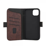 Gear iPhone 15 Plus Etui 3 Kortlommer MagSeries Brun