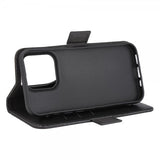 Gear iPhone 15 Pro Cover 3 Kortlommer MagSeries Sort