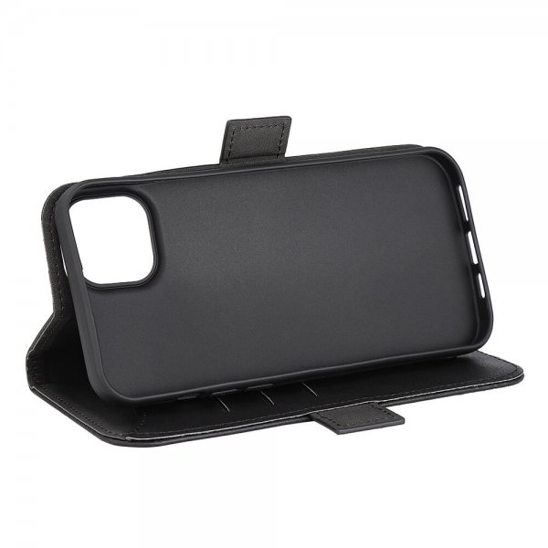 Gear iPhone 15 Plus Cover 3 Kortlommer MagSeries Sort