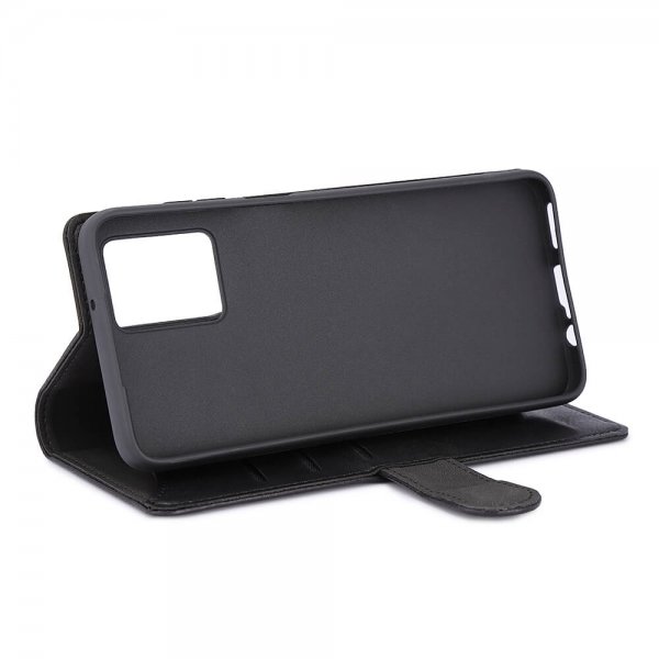 Gear Motorola Moto G73 5G Etui 3 Kortlommer Sort