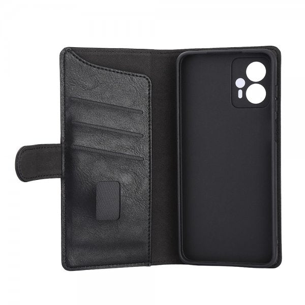 Gear Motorola Moto G23 Cover 3 Kortlommer Sort