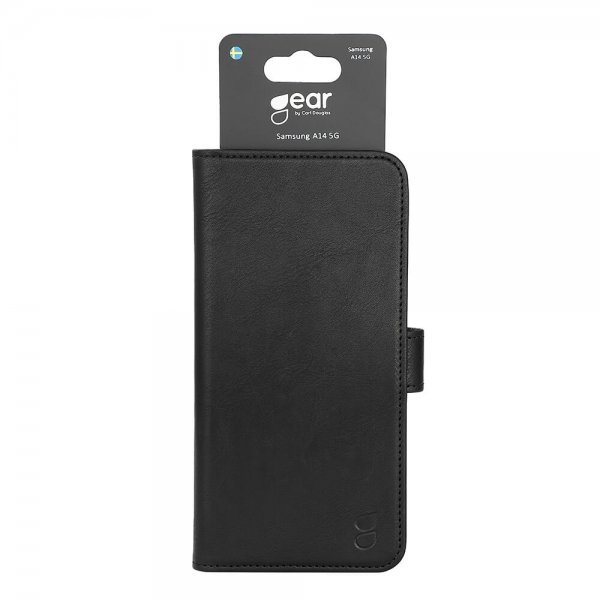 Gear Samsung Galaxy A14 Cover 3 kortlommer Sort