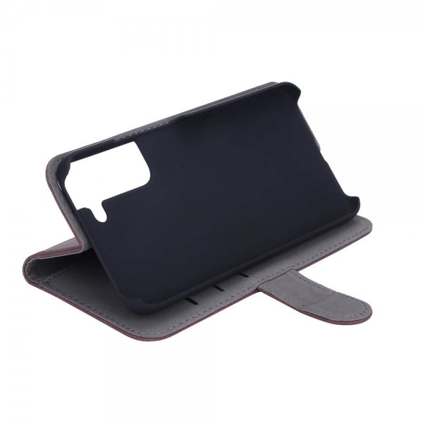 Gear Samsung Galaxy S22 Plus Etui Mobile Wallet Nubuck Brun