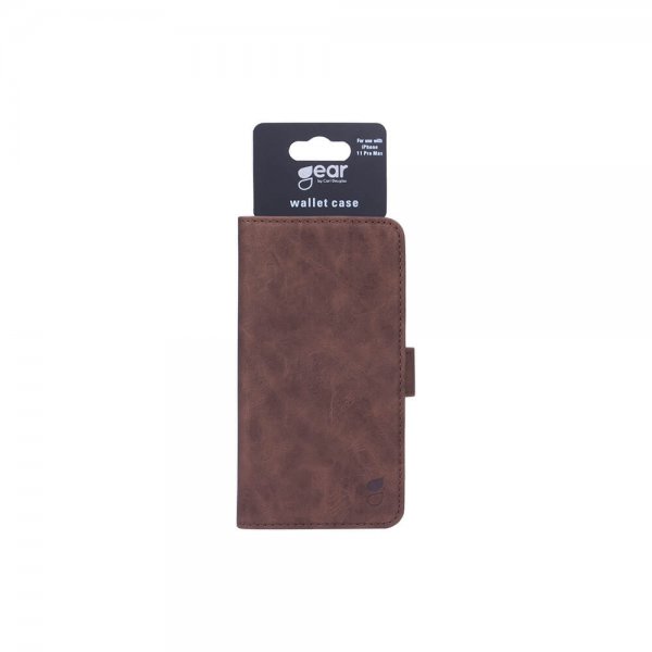 Gear iPhone 11 Pro Max Mobile Wallet Nubuck Brun