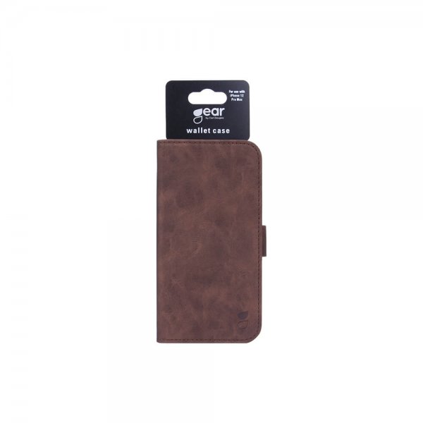Gear iPhone 12 Pro Max Cover Mobilpung Nubuck Brun