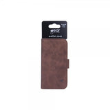 Gear iPhone 12 Mini Cover Mobile Wallet Nubuck Brun