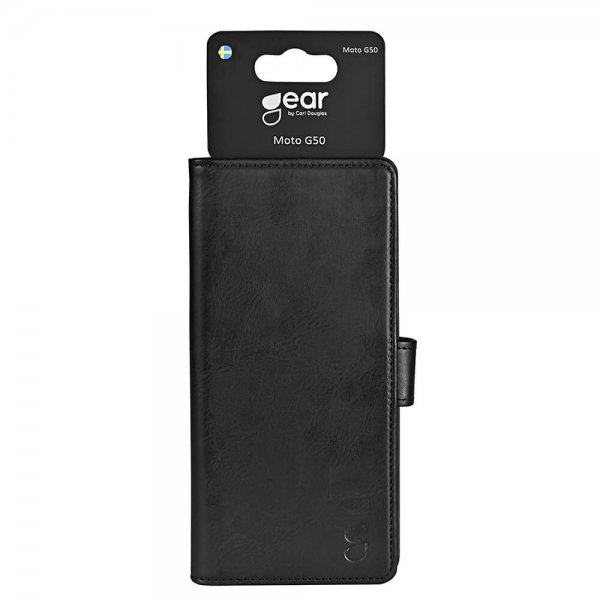 Gear Motorola Moto G50 Etui 3 Kortpladser Sort