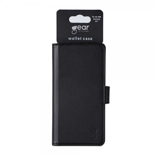 Gear Samsung Galaxy A41 Cover 3 Kortlommer Sort