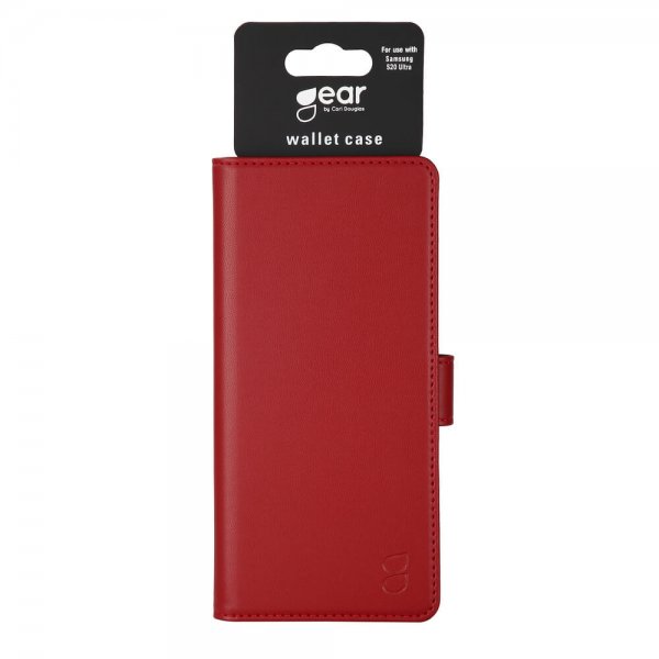 Gear Samsung Galaxy S20 Ultra Etui 3 Kortrum Rød