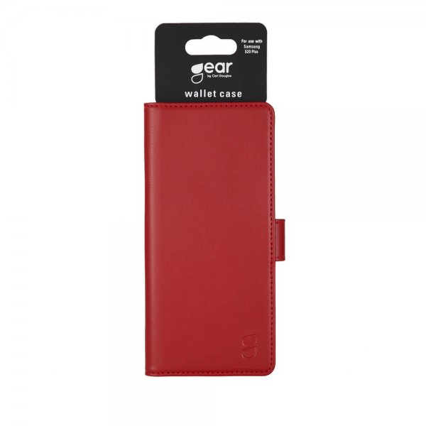 Gear Samsung Galaxy S20 Plus Etui 3 Kortrum Rød